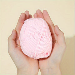 Combed Milk Cotton 4 Strands Medium Thick DIY Doll Wool