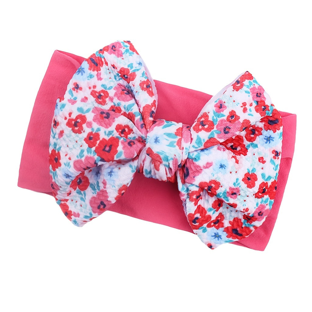 Bow Wide Headbands Elastic Hair Bands Hair Accessories For Baby Boys And Girls