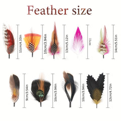 Feather Hat Accessories Unisex