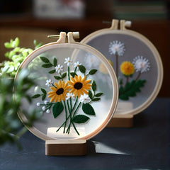 3D Embroidery Starter Kit for Beginners - Flower Patterns