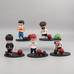 5pcs Action Figures for Car Dashboard Decoration