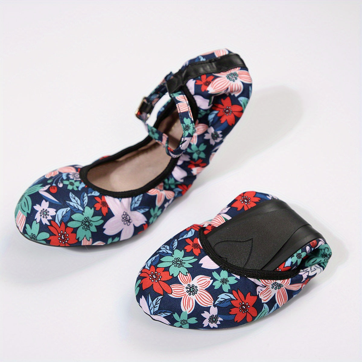 Women's Flower Flat Shoes Casual Dancing Lightweight Portable