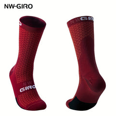 Anti Slip Compression Socks for Men and Women - Athletic Crew Socks