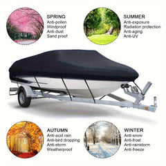 UV Protection Waterproof Yacht Boat Cover Outdoor Marine Protection 3.35-6.71m