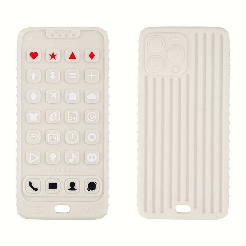 Soft Teether For Babies Phone - Teething Toy For Babies Boys Girls