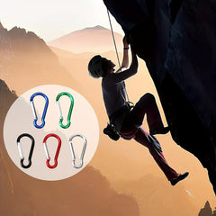 12pcs Gourd Metal Buckle Aluminum Hanging Buckle for Camping Hiking