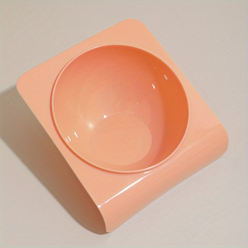 Raised Pet Inclined Food Bowl Non slip Cat And Dog Dishes Bowl