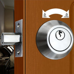 50pcs Unlock Lock Switch Stickers 4.5x1.7cm for Stove ON/OFF Decal