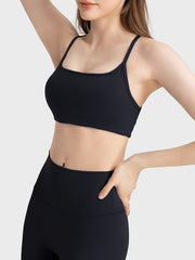 Criss Cross Sports Tank Top Beauty Back Sports Bra