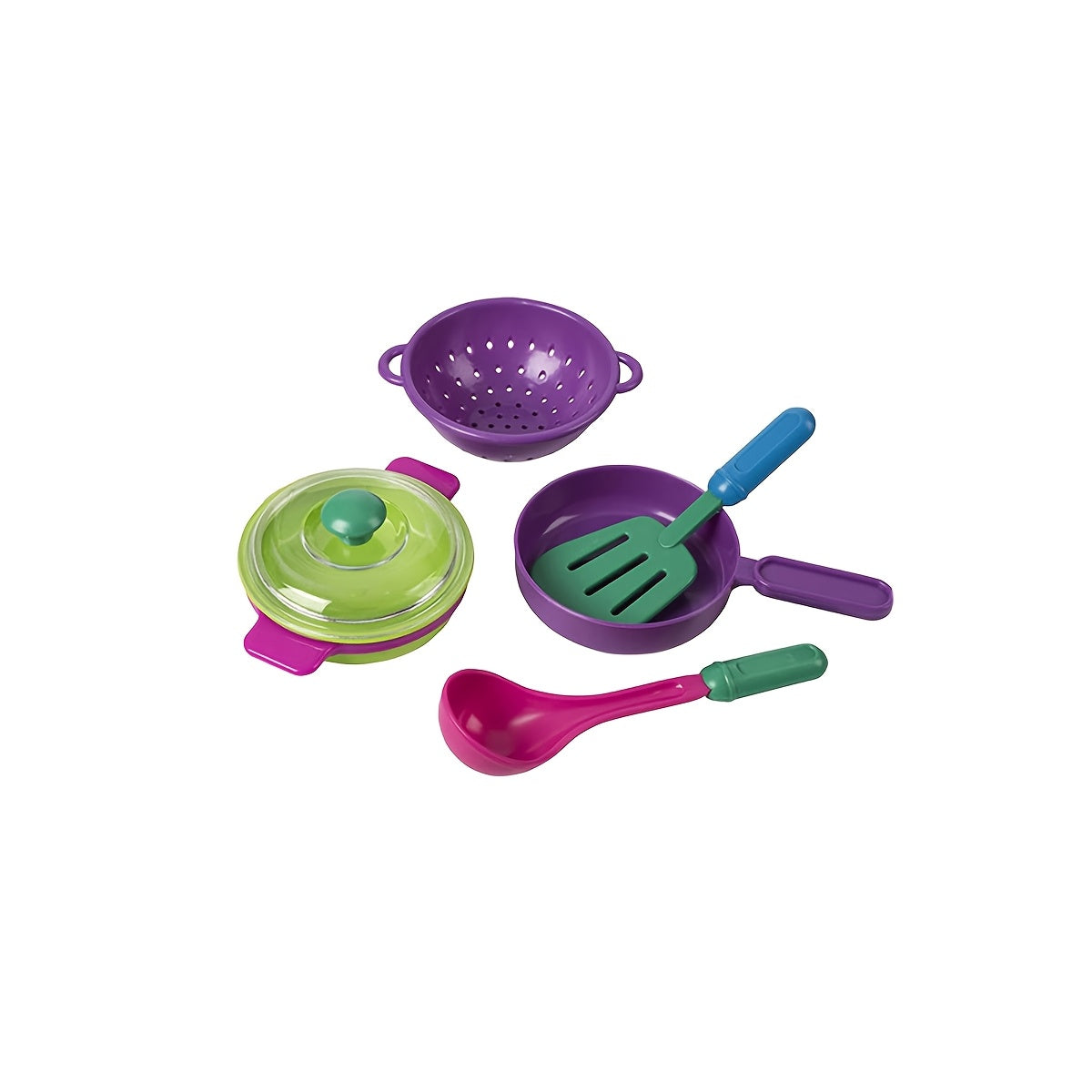 Pretend Play Dishes Little Chef Set Kids Serving Dishes Playset