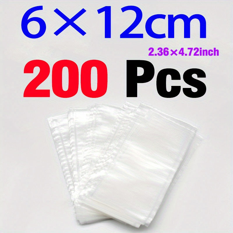 200Pcs PVA Bags Carp Fishing Tackle Fast Dissolving No Residue