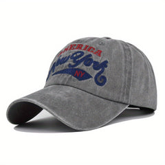 Retro Baseball Cap Soft Top Peaked Cap