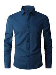 Men's Formal Button Up Shirt for Business