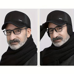 Thicker Winter Ears Protection Baseball Cap Snapback Sun Hat