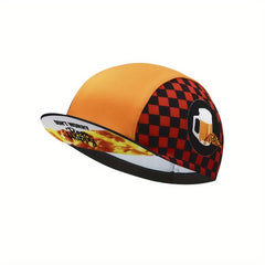 Beer Pattern Retro Cycling Cap Vintage Breathable Bicycle Anti Sweat Cap