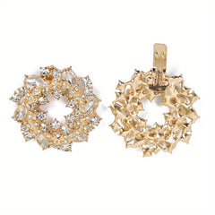 Crystal Flower Shoe Clips - Wedding High Heels Decoration