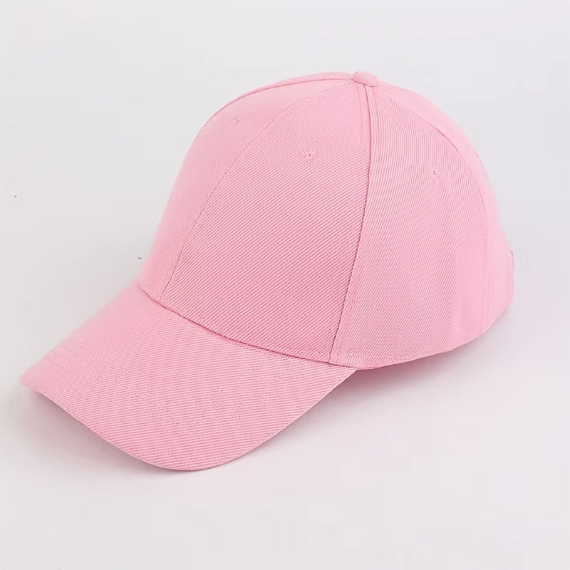 Blank Baseball Cap Solid Sports Cap Dolman Hat