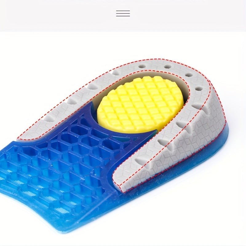 Heightening Half Pad Soft TPE Sports Insole
