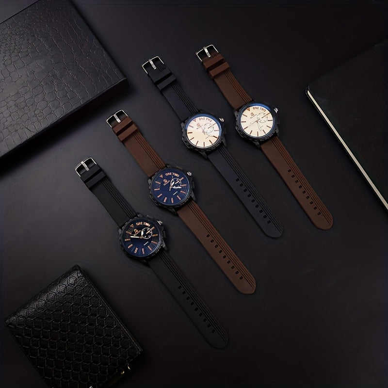 Business Men's Watch Casual Tape Men's Watch