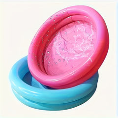 Portable Double Layer Inflatable Water Basin for Travel And Outdoor Use