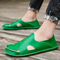 Men's Lightweight Comfy Clogs Hollow Out Non Slip Garden Shoes Summer
