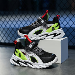 Boy's Chunky Breathable Shoes Soft Sole Sneakers For Outdoor Activities