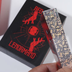 Red Hand Lenormand Gilt Edge Rigid Box Booklet Gift