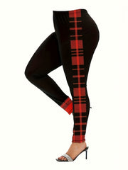 Christmas Casual Outfits Set Women's Plus Christmas Hat