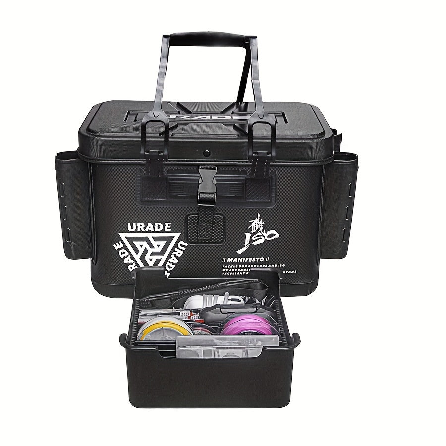 1pc Multifunctional Fish Box Lure Storage Bucket Hard Case