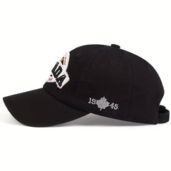 Canada Maple Leaf Baseball Cap Embroidery Hip Hop Sports Hat Adjustable