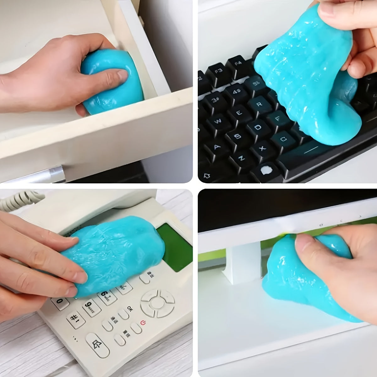 Soft Glue Air Vent Gap Cleaning Mud Magic Dust Removal Car Accessories