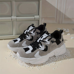 Chunky Sneakers Shock Absorption Non Slip Running Shoe