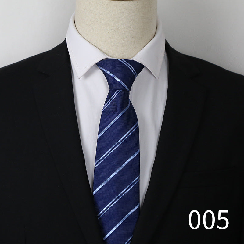 Men's Business Striped Pattern Ties - Pack of 3