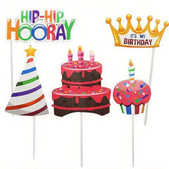 18pcs Birthday Photo Booth Props Kit For Party