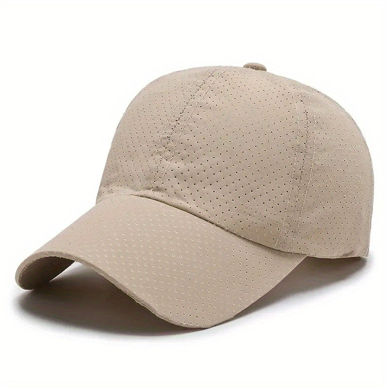 Breathable Quick Drying Sun Protection Baseball Cap for Outdoor Fishing