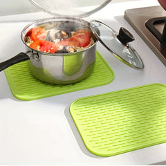 Non Slip Silicone Mat Heat Resistant Coaster Placemat Pot Mat Table Mat
