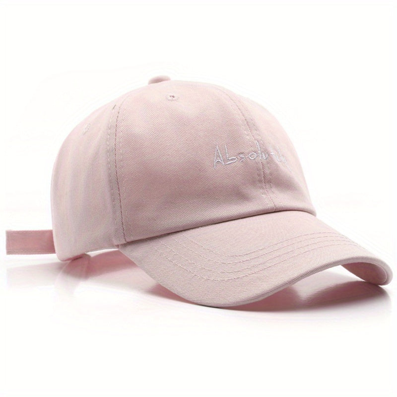 Men's Letter Embroidery Baseball Cap