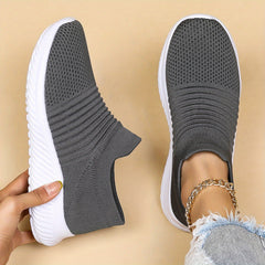 Women's Slip On Sporty Running Shoes Anti-slip Outdoor Sneakers