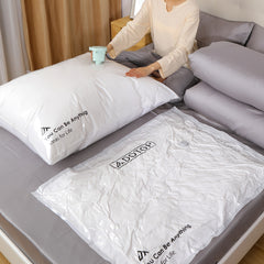 5pcs Vacuum Compression Storage Bag for Clothes Blankets Shirts