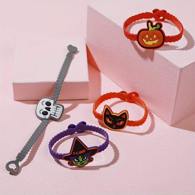 Halloween Ghost Skeleton Pumpkin Witch Bracelet