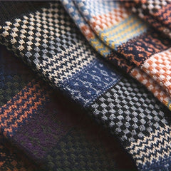 5 Pairs Outdoor Warm Soft Cotton Mid-calf Wool Socks for Autumn and Winter