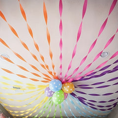 6 Rolls Crepe Paper Streamers Party Decoration 900cm