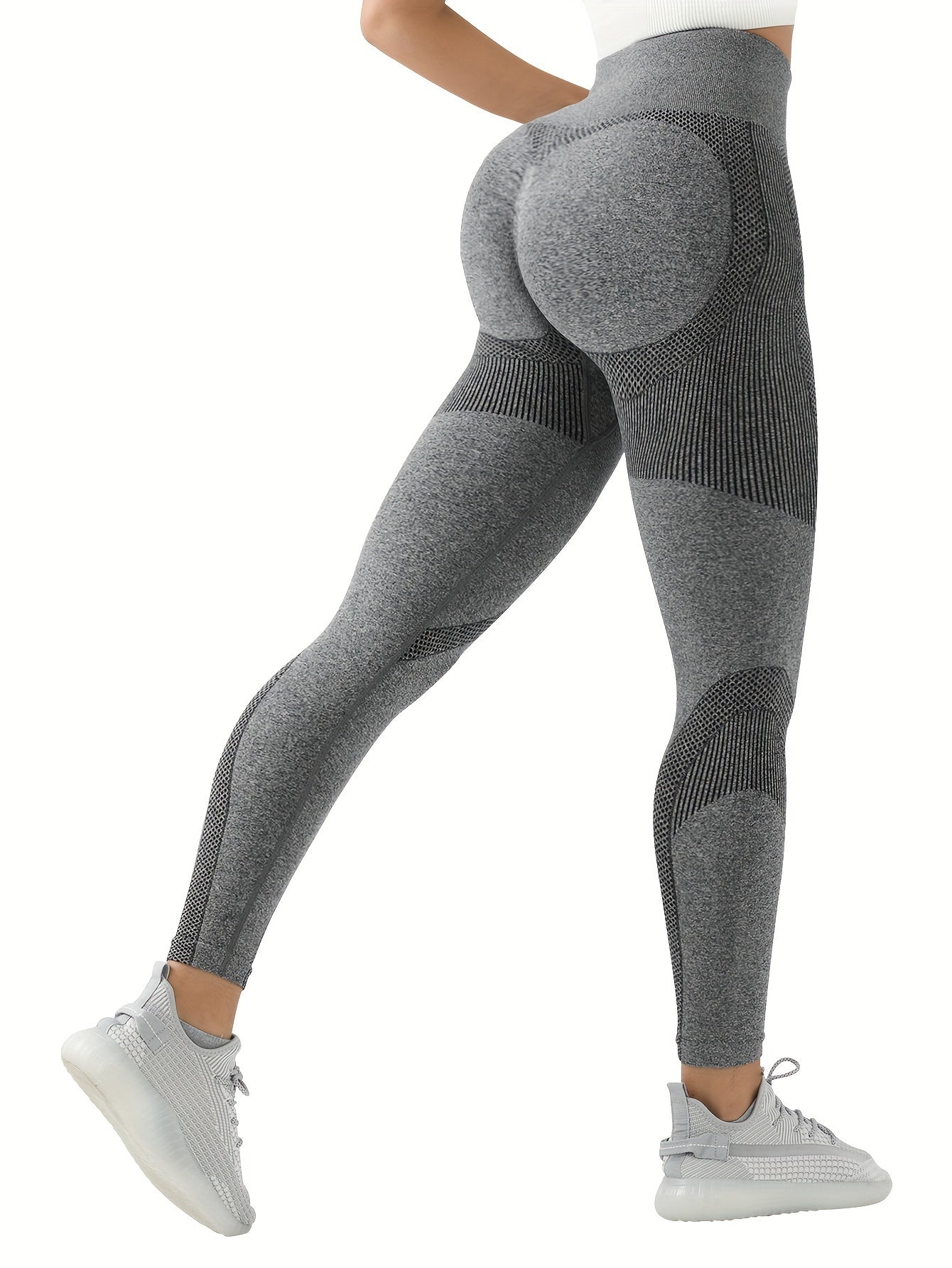 Women's Breathable Yoga Leggings High Waist Fitness Sports Pants