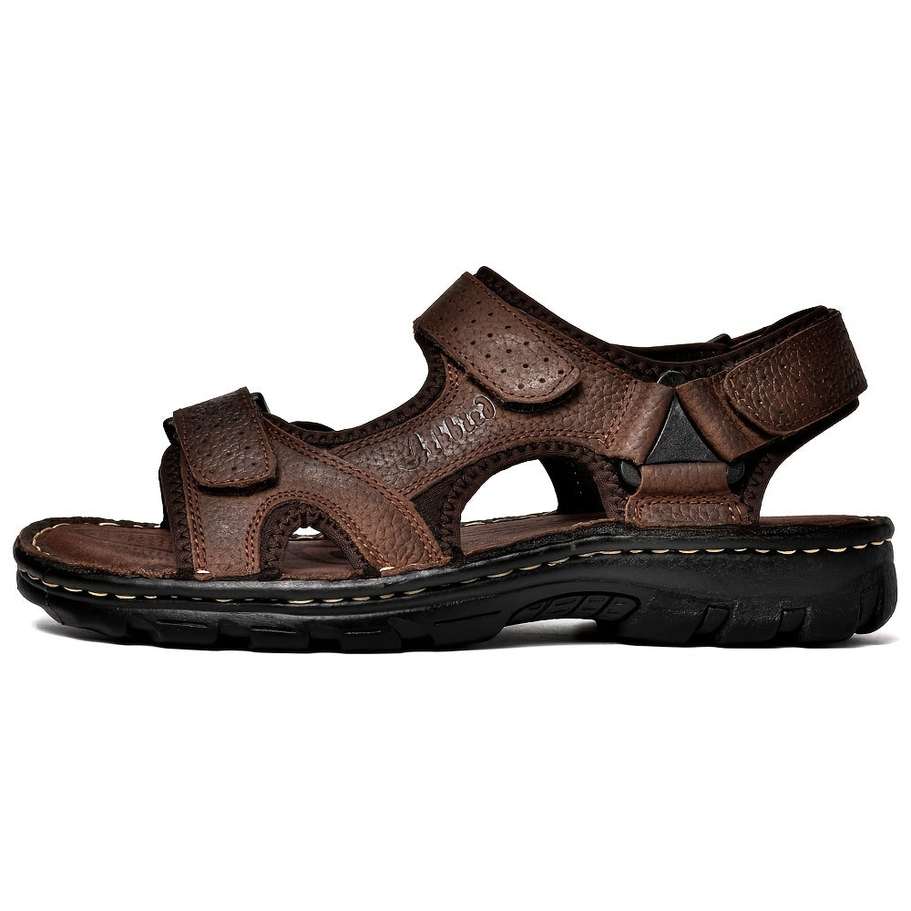Durable Non Slip Men's Hiking Sandals Comfy Beach Shoes
