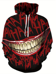 3D Print Graphic Hoodie Men's Pullover Autumn Winter
