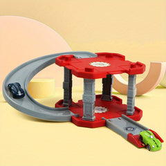 Children's Parking Lot with 2 Mini Cars - DIY Assembly - Ages 3+