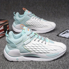 Men's Lace-up Sneakers Athletic Shoes Running Basketball Gym