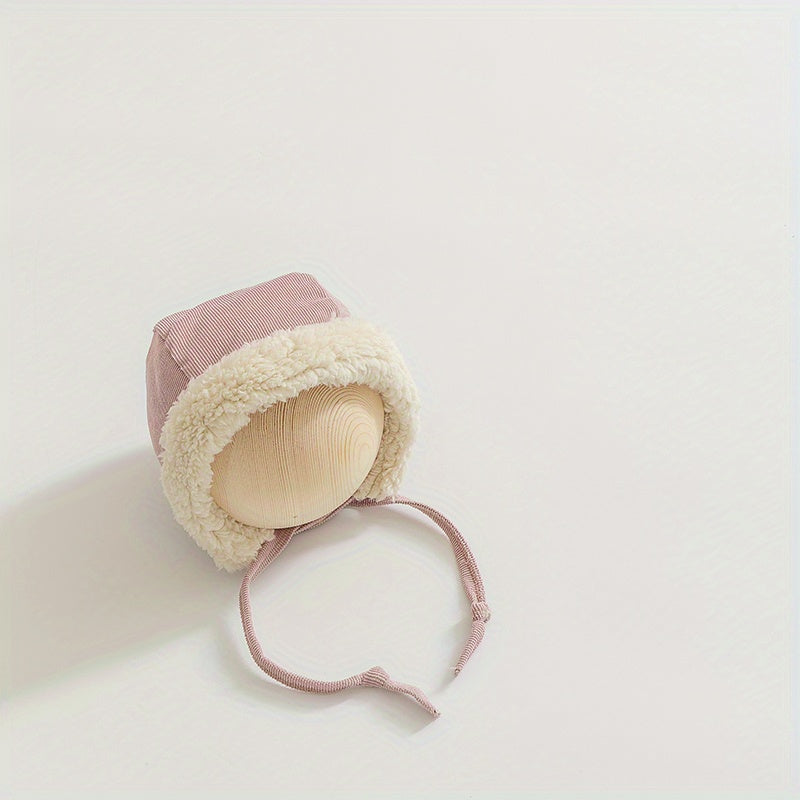 Baby Winter Earmuffs Hat Plus Fleece Windproof