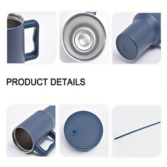 Stainless Steel Water Bottle 40oz Insulated Leakproof Cup Travel Mug