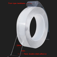 Heavy Duty Double Sided Mounting Tape Strong Grip Clear Gel Tape